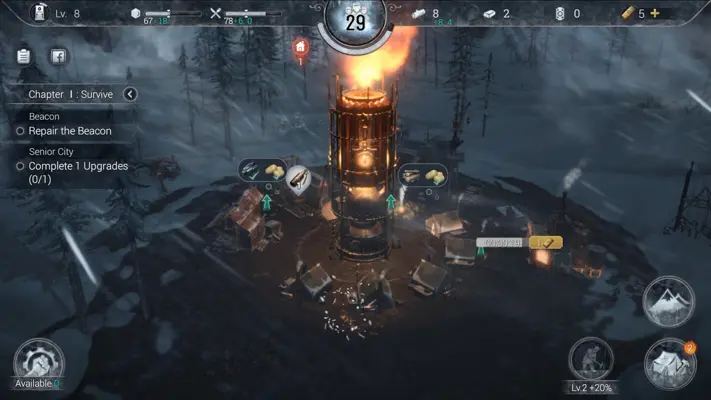 Frostpunk Beyond the Ice android App screenshot 1